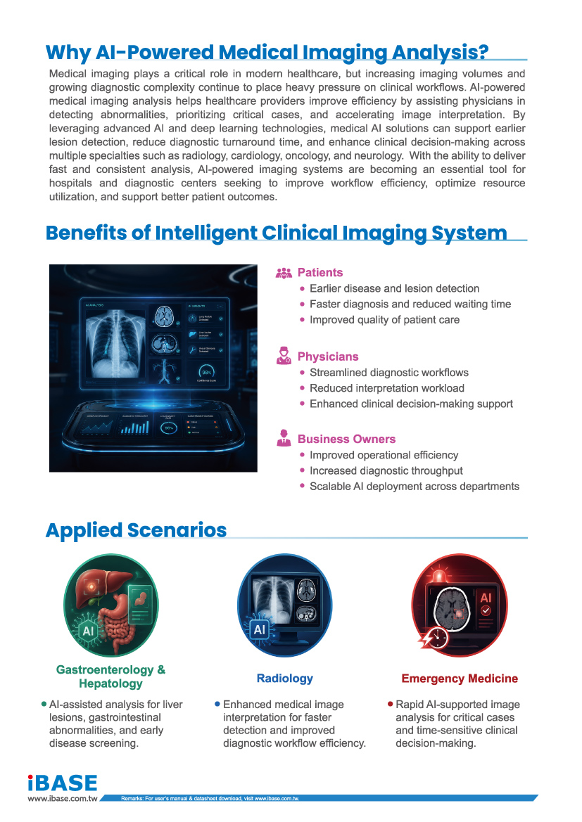 MEC100 AI medical imaging applications